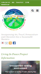 Mobile Screenshot of livinginpeace.com